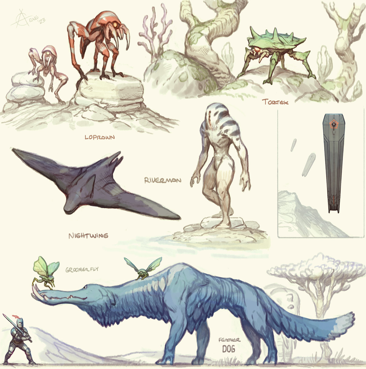 Alien Planet Fauna